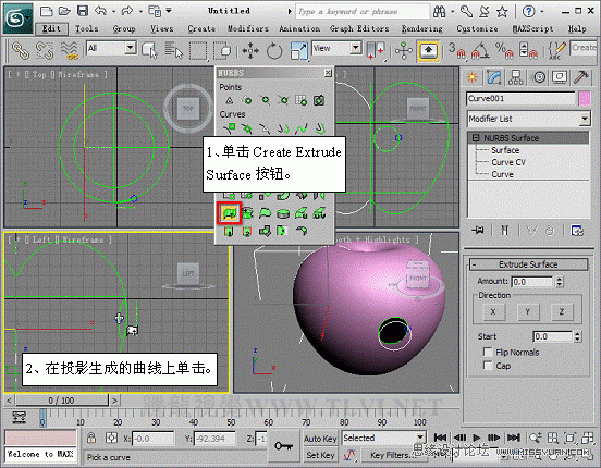 3D MAXʹNURBSo؝xģ