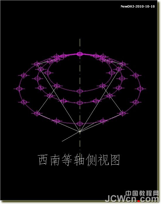 AutoCAD建模教程:繪制八心八箭的鉆石