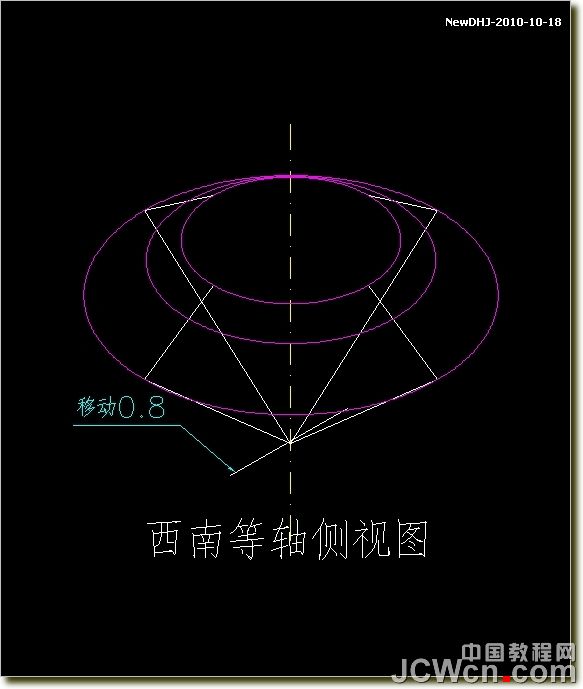 AutoCAD建模教程:繪制八心八箭的鉆石