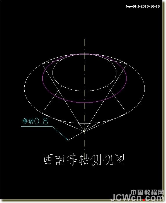 AutoCAD建模教程:繪制八心八箭的鉆石