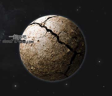 Photoshop制作發(fā)光效果的星空壁紙
