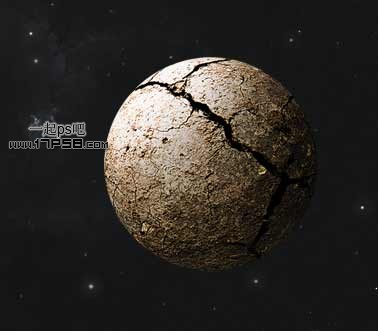 Photoshop制作發(fā)光效果的星空壁紙