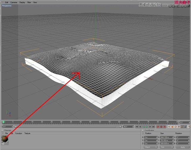 Cinema 4D 繪制3D草坪