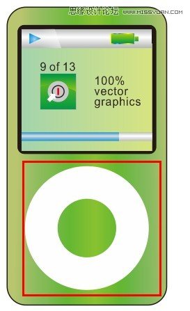 Coreldraw利用不同的顏色表現產品節奏感
