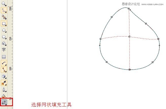CorelDRAW解析網狀填充運用教程