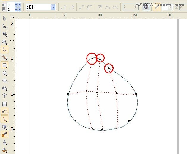 CorelDRAW解析網狀填充運用教程