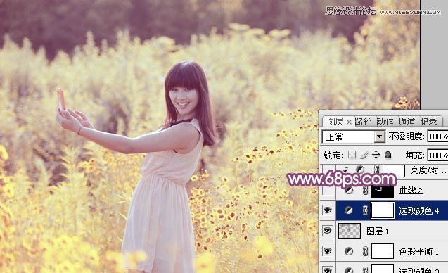 Photoshop{(dio)ŮƬ(mng)÷ɫЧ