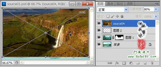 PhotoshopϳɽkɽˮٲӮЧ