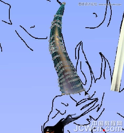 CorelDRAW巧用網(wǎng)格工具繪制惡魔谷插畫