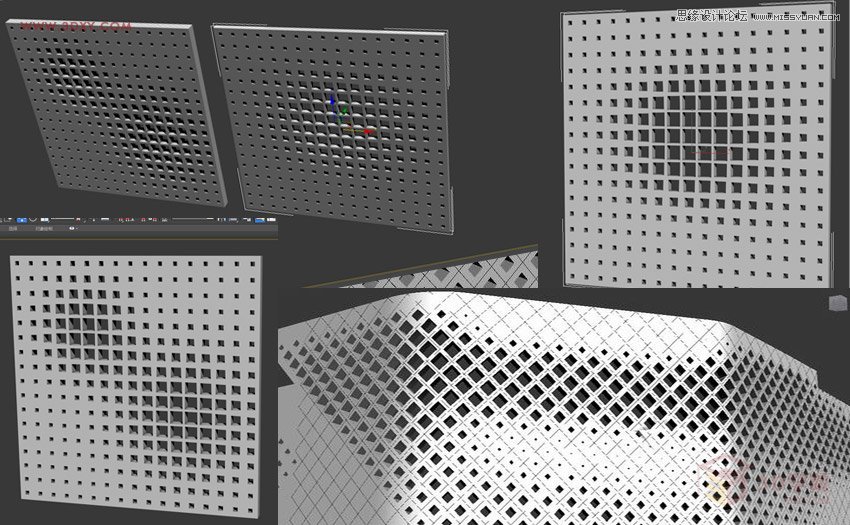 3DMAX教程:制作異形建筑模型的外立面