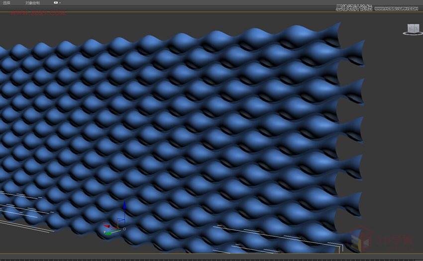 3DMAX制作簡單的波浪紋造型花盆教程