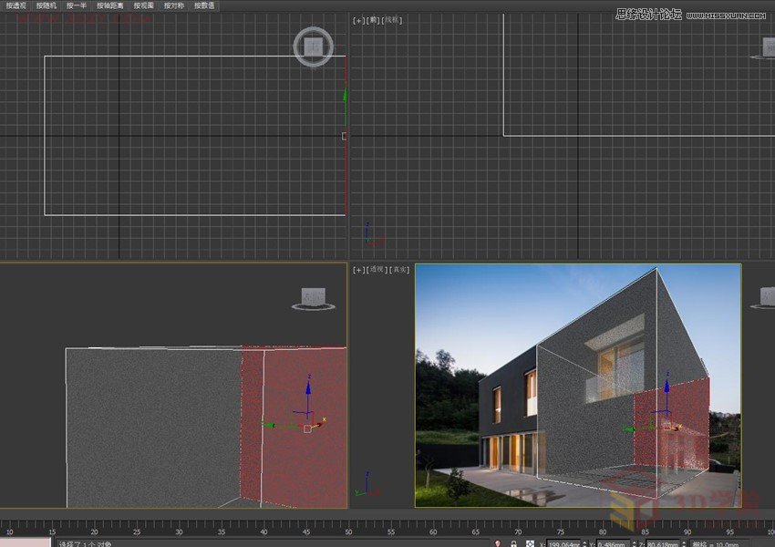 3DMAX巧用透視匹配給照片建模
