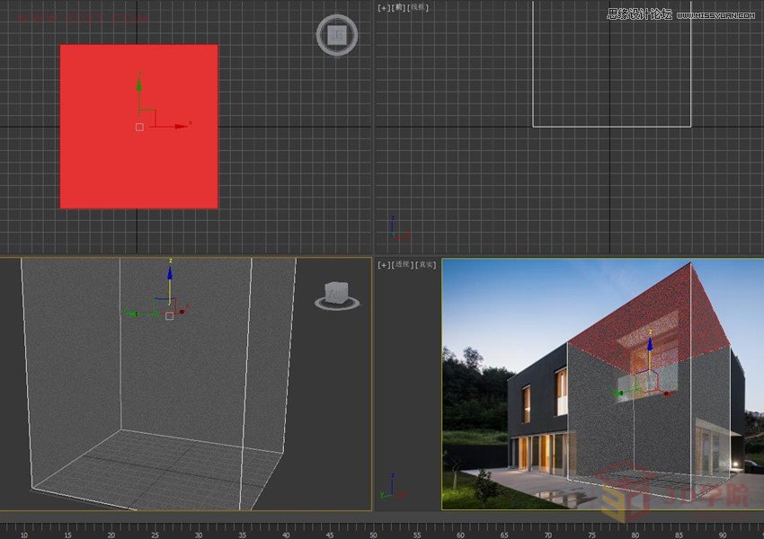 3DMAX巧用透視匹配給照片建模