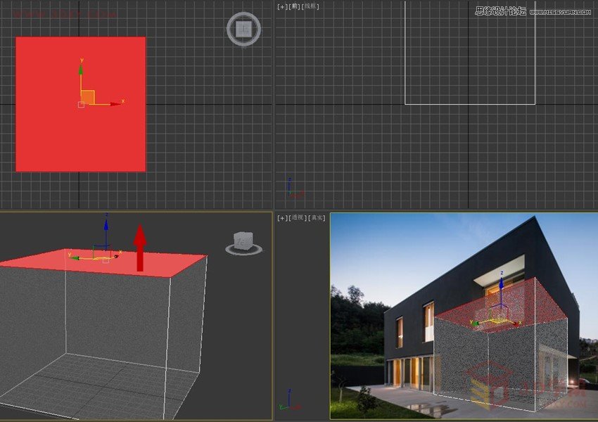 3DMAX巧用透視匹配給照片建模
