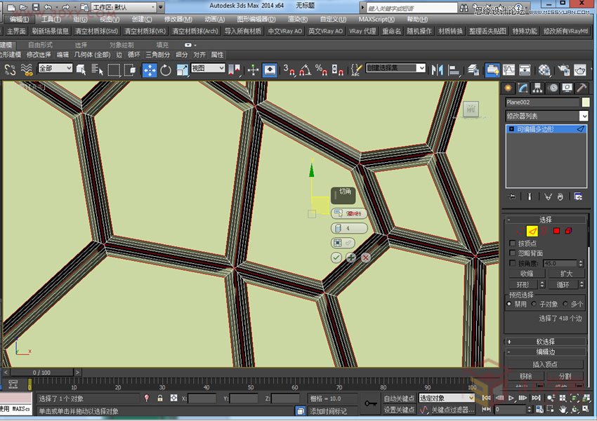 3DMAX詳細解析水立方外造型建模教程