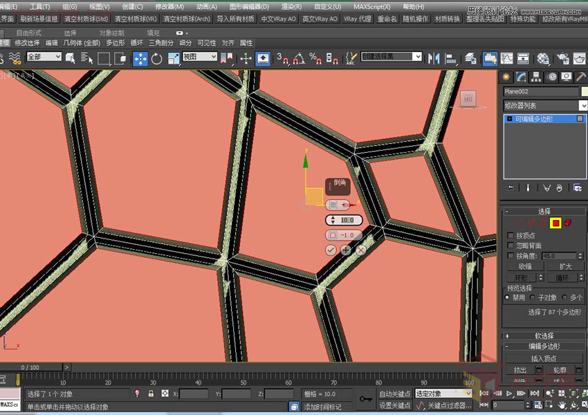 3DMAX詳細解析水立方外造型建模教程