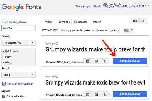 ھWʹ Google Web font