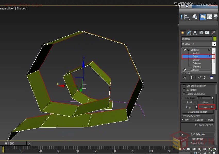 3ds MAX3分鐘快速制作曲面展臺建模