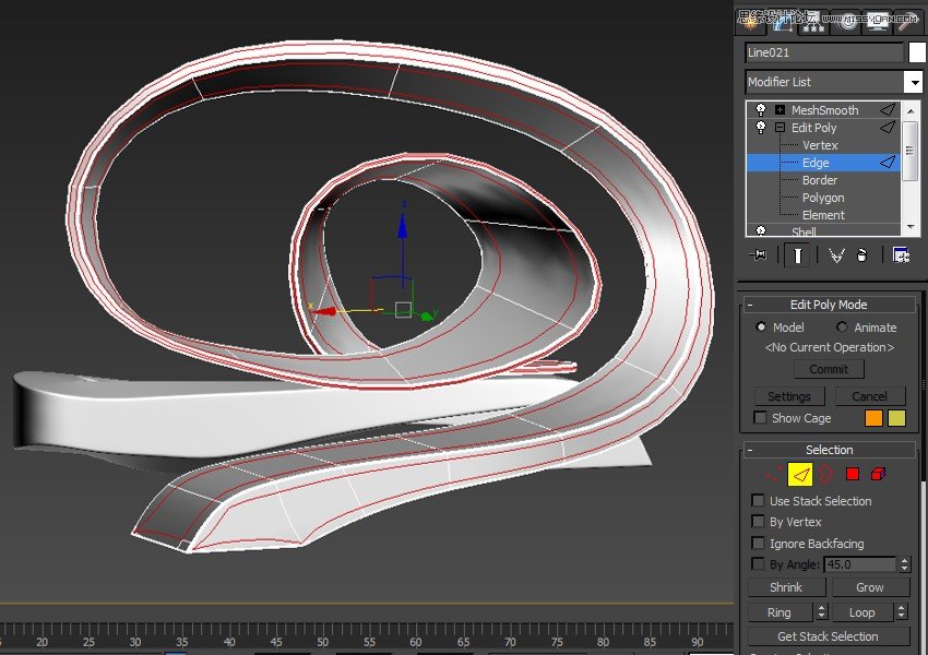3ds MAX3分鐘快速制作曲面展臺建模