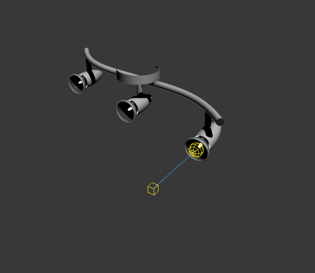 3DSMAX使用注視控制器綁定燈光特效