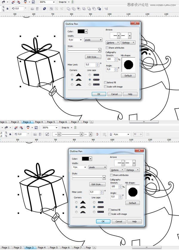 CorelDRAWLƿͨL(fng)ʥQ(ji)宋