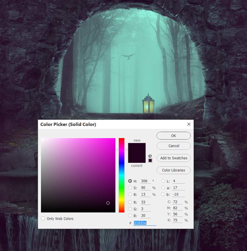 Photoshopϳɉ(mng)L(fng)ɭֈ(chng)Ӣ