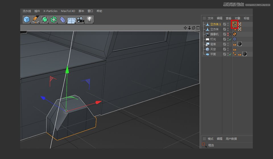 C4D制作逼真的樂高小汽車建模教程