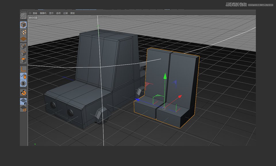 C4D制作逼真的樂高小汽車建模教程