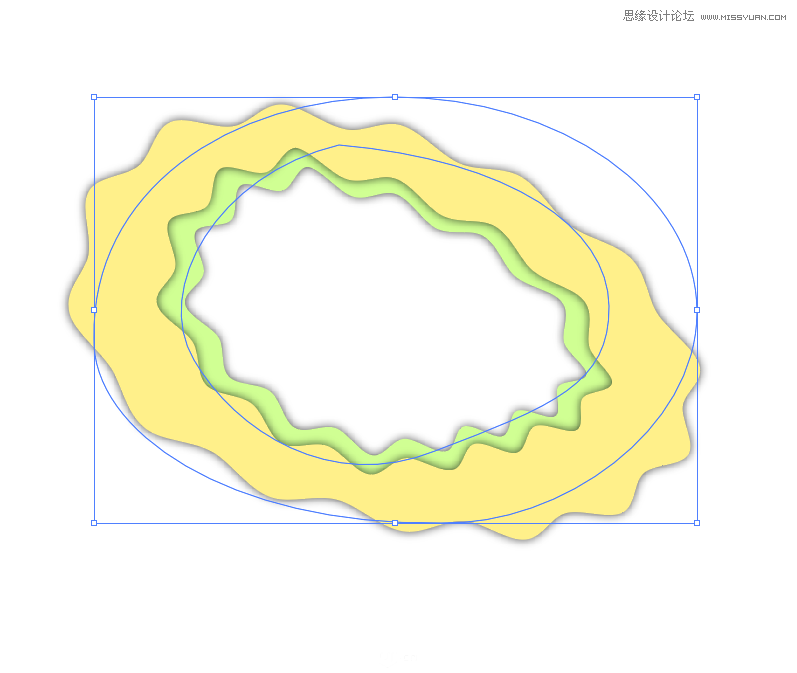 Illustrator制作立體卡通風格相框特效