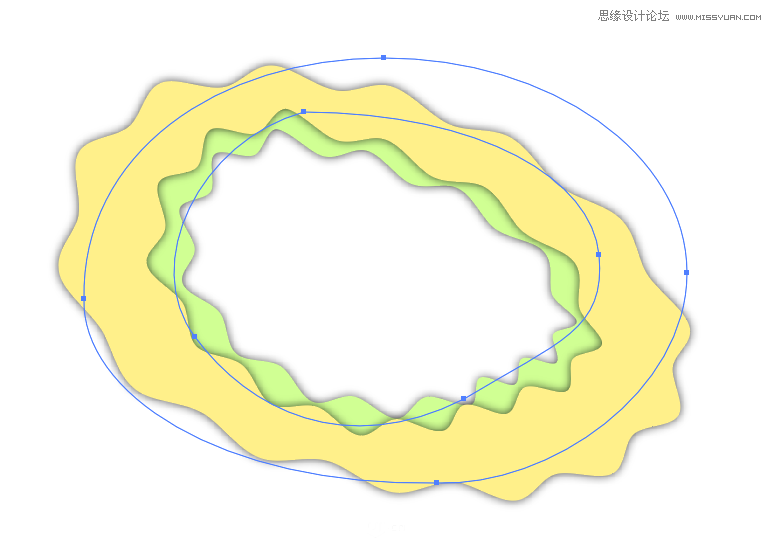 Illustrator制作立體卡通風格相框特效