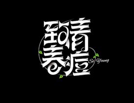 時尚大氣的中文字體設計作品欣賞